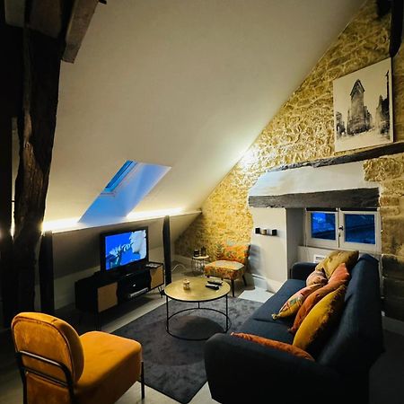 Appartement* Authentique Meuble Sarlat Coeur Ville Exteriör bild